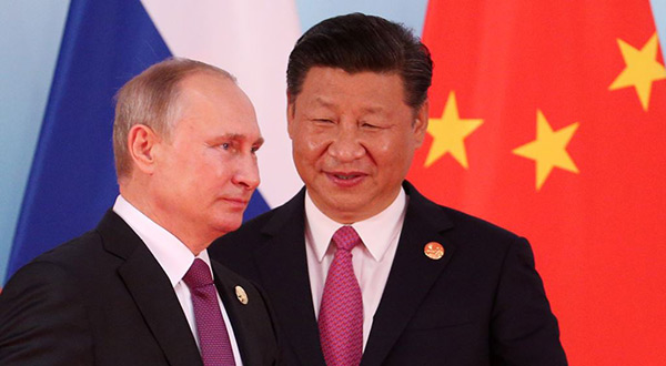 Russian President Vladimir Putin and Chinese President Xi Jinping
